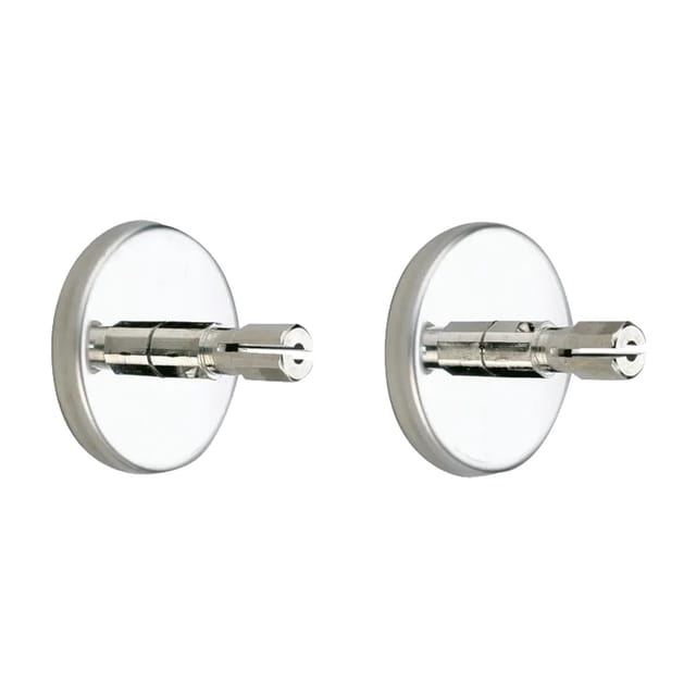 Delabie Befestigungsrosetten für Vorhangstange Ø20 mm, 2 Stück
