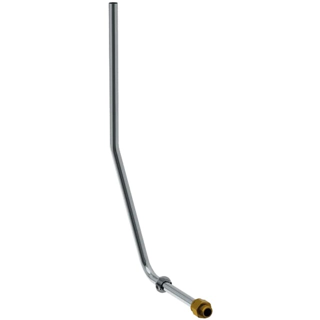 Delabie Unterputz-Spülrohr für Urinal mit flexiblem Anschlussschlauch G1/2.