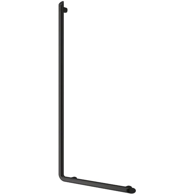 Delabie Handlauf L-Form Be-Line D35 H.1130 Aluminium matt schwarz
