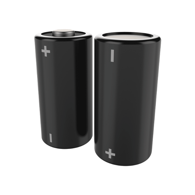Delabie Lithium-Batterien 3 V Typ 123A CR17345, 2er-Set.
