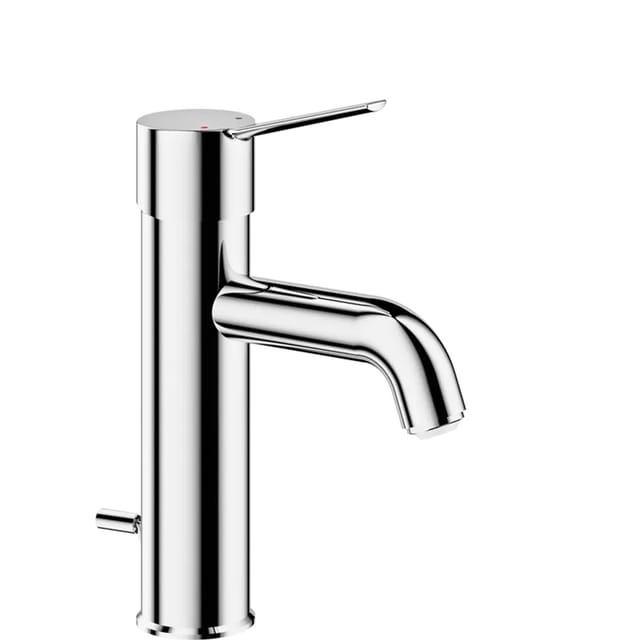 Delabie Einhebel-Waschtischmischer EP H95 L120, Zugstangen-Ablaufgarnitur