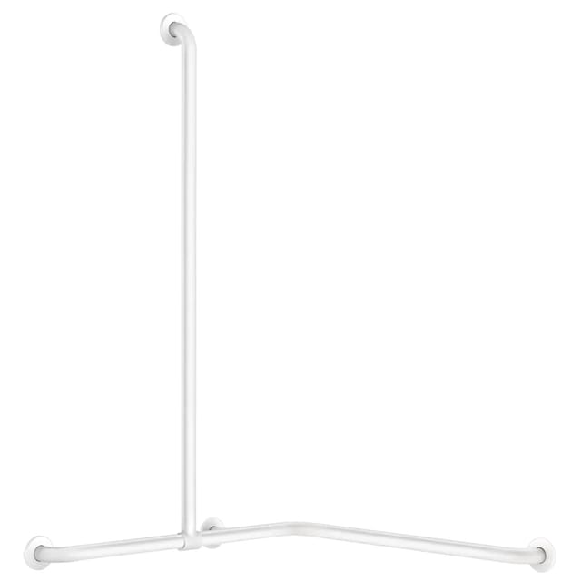 Delabie Duschhandlauf Basic Ø32 pulverbeschichtet weiß