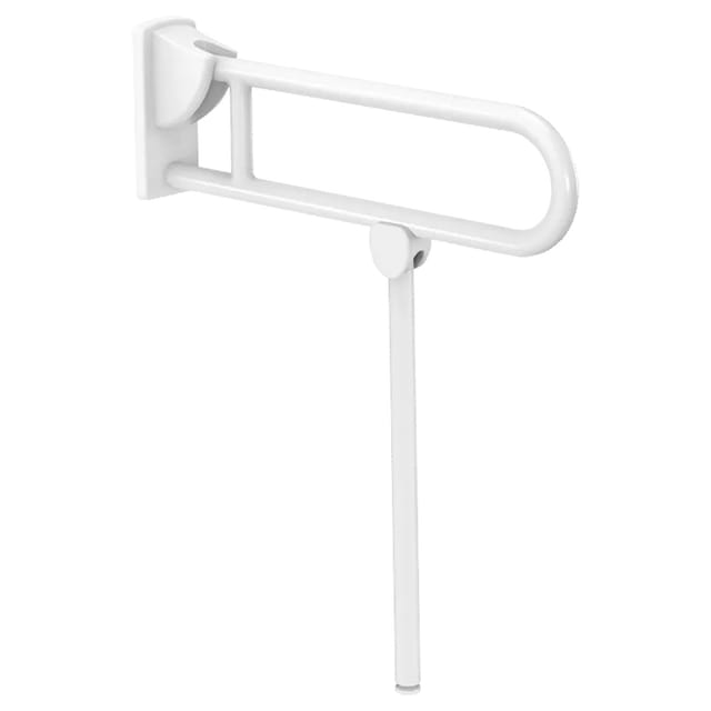 Delabie Stützklappgriff Ø32 mm L650 mm Nylon weiß