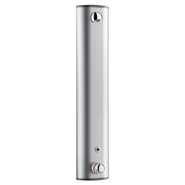 Delabie DU-Elem SECURITHERM Thermostat 6V, Aluminium, verdeckte Anschlüsse