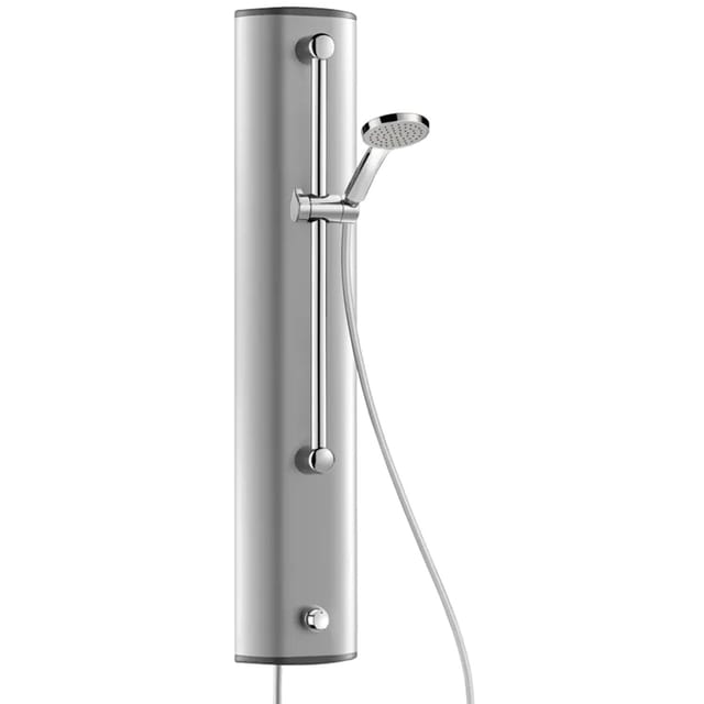 Delabie DU-Element TEMPOSOFT Ventil Alunox-Matt Anschl. oben + Handbrause 30Sek
