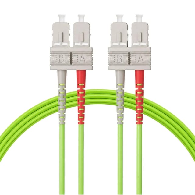 hb-digital Glasfaser Kabel OM5 SC-SC/UPC Duplex Multimode LSZH 3m