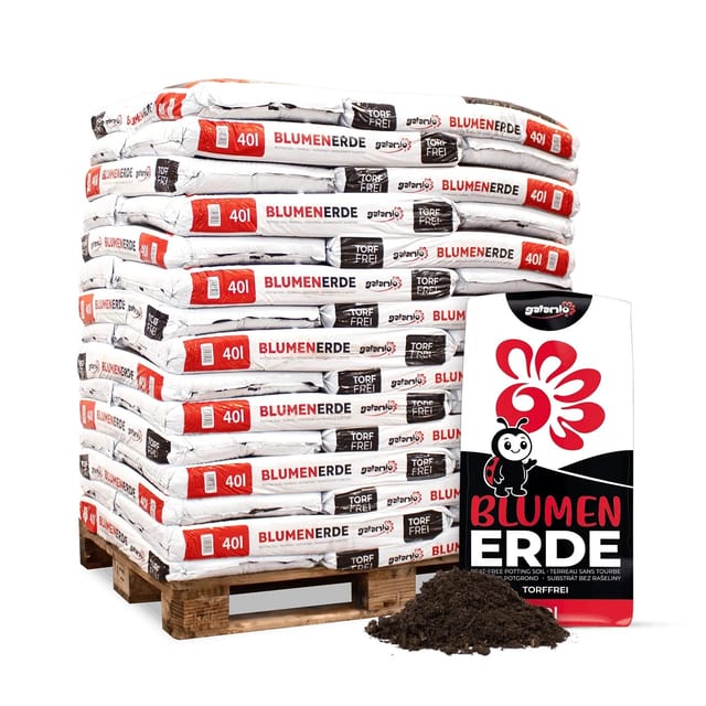 Galamio Blumenerde Torffrei 40l x 45 Sack 1800l Palette