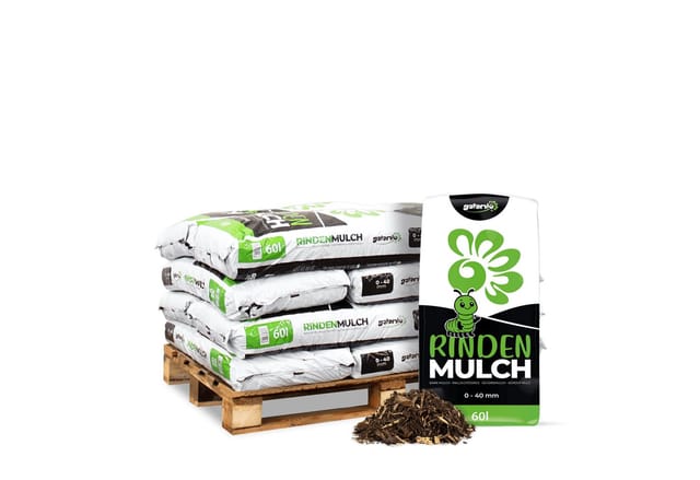 Galamio Rindenmulch 0 - 40 Mm 60l x 12 Sack 720l 12er Palette