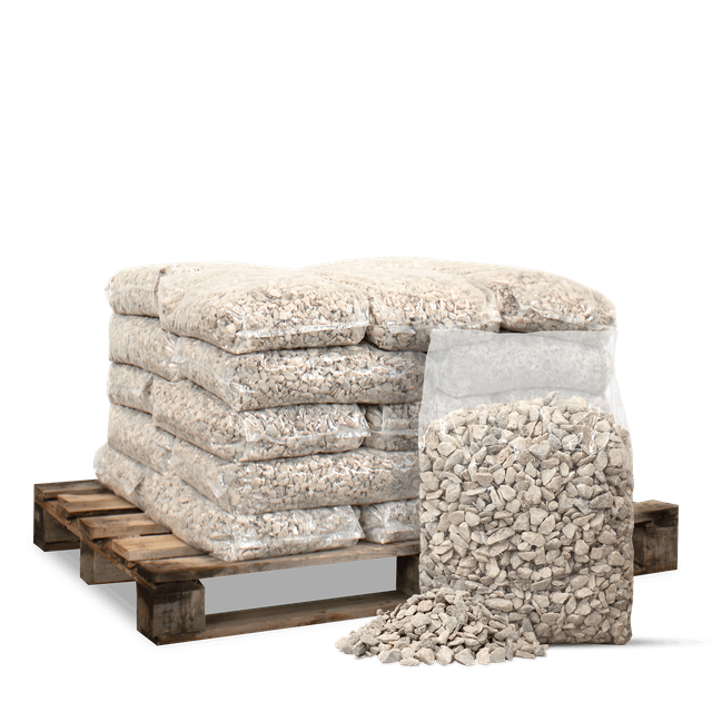 Galamio Calcit Splitt 20kg x 25 Sack 500kg Palette