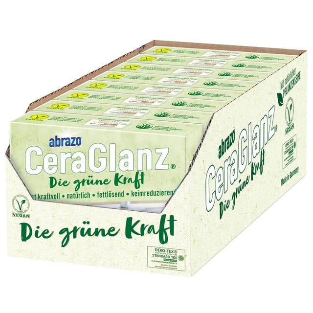 abrazo Schwämme CeraGlanz Die Grüne Kraft 8 x 2 Stück