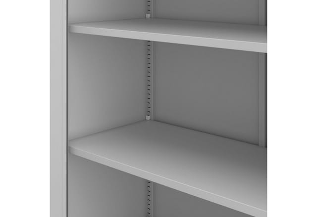 Jan Nowak Aktenschrank mit Schlüssel ALEX H2200 220 x 45 x 40 cm Grau