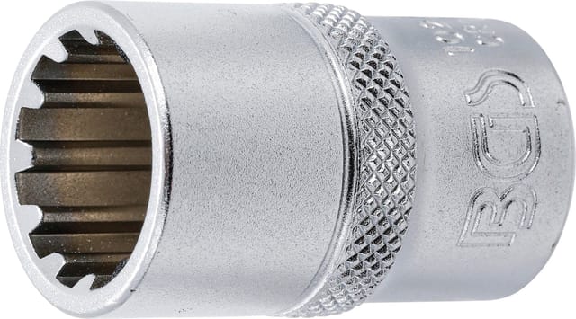 BGS Steckschlüssel Einsatz Gear Lock Antrieb Innenvierkant 12 5 Mm 1 2 Zoll SW 16 Mm 10216