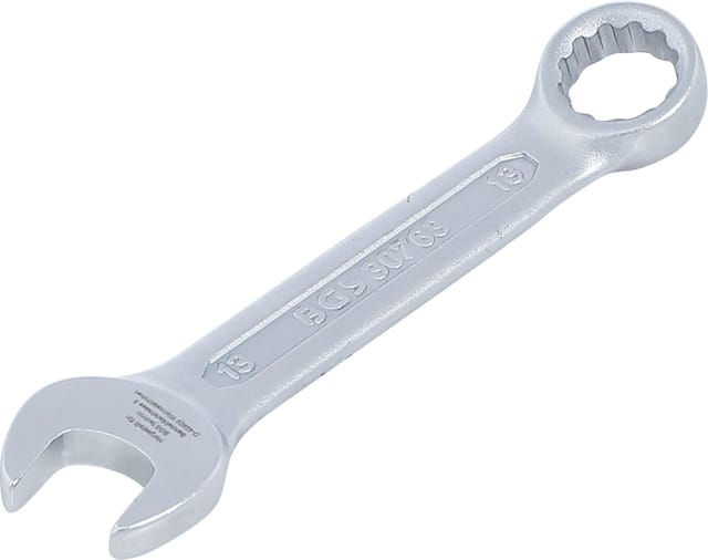 BGS Maul Ringschlüssel Extra Kurz SW 13 Mm 30763