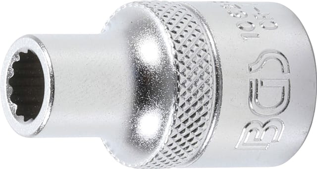 BGS Steckschlüssel Einsatz Zwölfkant Antrieb Innenvierkant 12 5 Mm 1 2 Zoll SW 8 Mm 10628