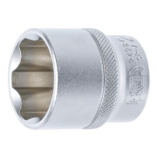 BGS Steckschlüssel Einsatz Super Lock Antrieb Innenvierkant 12 5 Mm 1 2 Zoll SW 28 Mm 2428