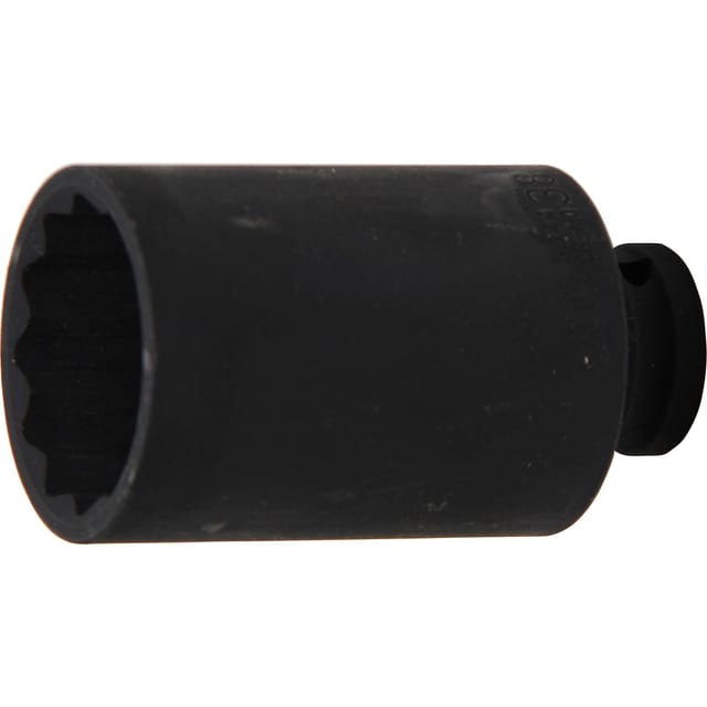 BGS Kraft Steckschlüssel Einsatz Zwölfkant Antrieb Innenvierkant 12 5 Mm 1 2 Zoll SW 38 Mm 5344