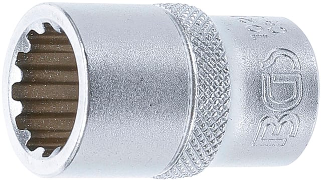 BGS Steckschlüssel Einsatz Gear Lock Antrieb Innenvierkant 12 5 Mm 1 2 Zoll SW 15 Mm 10215