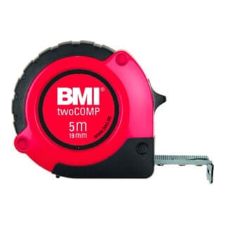 BMI Taschenrollbandmaß Twocomp L 8M B 25Mm Mm Cm EG II ABS M Magnet SB 472841021M