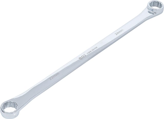 BGS Doppel Ringschlüssel Extra Lang SW 22 X 24 Mm 1186 22X24