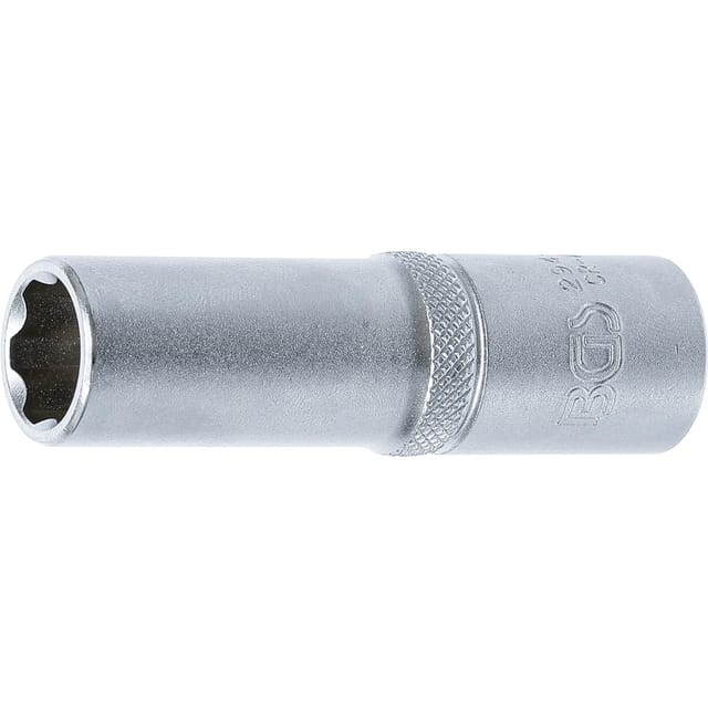 BGS Steckschlüssel Einsatz Super Lock Tief Antrieb Innenvierkant 12 5 Mm 1 2 Zoll SW 14 Mm 2944