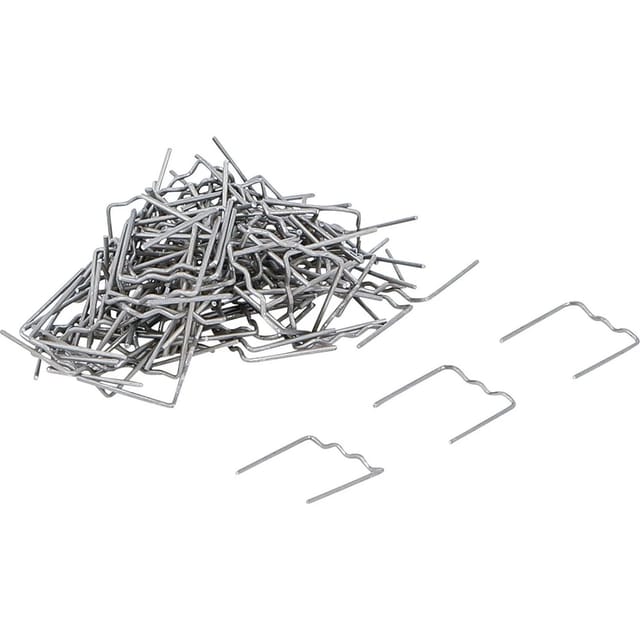 BGS Reparaturklammern Satz Flach 0 8 Mm 100Tlg 73351