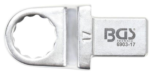 BGS Einsteck Ringschlüssel 17 Mm Aufnahme 14 X 18 6903 17
