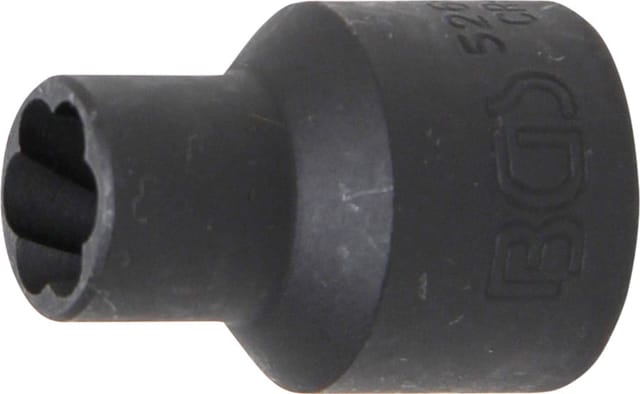 BGS Spiral Profil Steckschlüssel Einsatz Schraubenausdreher Antrieb Innenvierkant 12 5 Mm 1 2 Zoll SW 10 Mm 5266 10