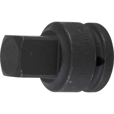 BGS Kraft Steckschlüssel Adapter Innenvierkant 20 Mm 3 4 Zoll Außenvierkant 25 Mm 1 Zoll 195