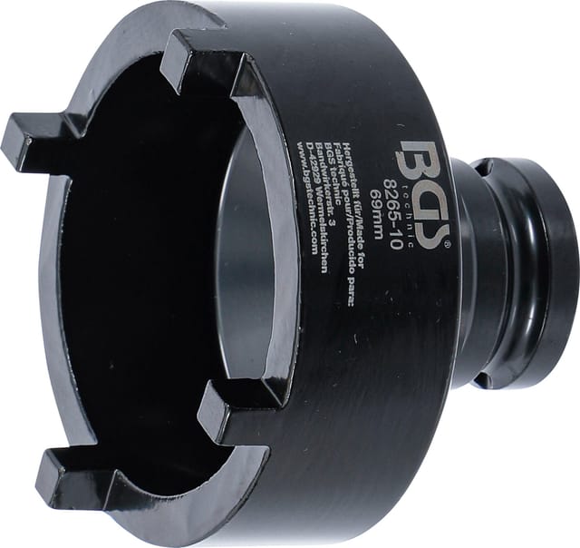 BGS Nutmutternschlüssel Zapfen Außen Liegend 69 Mm KM8 8265 10