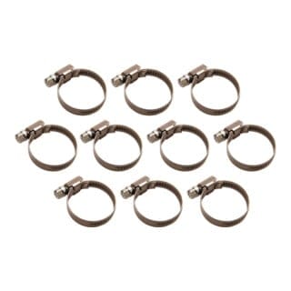 BGS Schlauchklemmen Rostfrei 25 X 40 Mm 10Tlg 8095 25X40