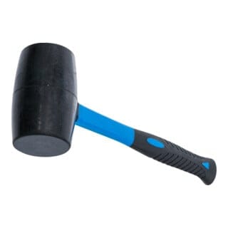 BGS Gummihammer Fiberglasstiel Schwarzer Kopf Ø 69 Mm 900 G 1963
