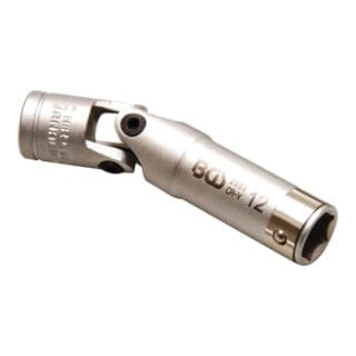 BGS Glühkerzen Gelenk Einsatz Sechskant Antrieb Innenvierkant 10 Mm 3 8 Zoll SW 12 Mm 2983
