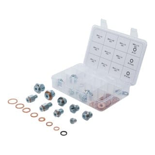 BGS Ölablassschrauben Reparatur Sortiment 63Tlg 70184