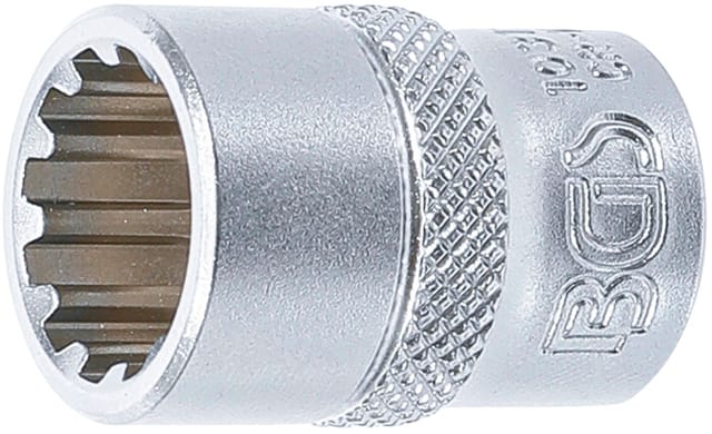 BGS Steckschlüssel Einsatz Gear Lock Antrieb Innenvierkant 10 Mm 3 8 Zoll SW 13 Mm 10313
