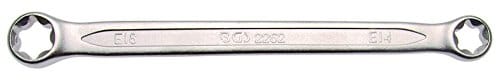 BGS Doppel Ringschlüssel Mit E Profil Ringköpfen SW E14 X E18 2262