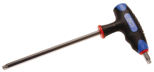 BGS Schraubendreher Mit T Griff Und Seitlicher Klinge T Profil Für Torx T45 4010 17