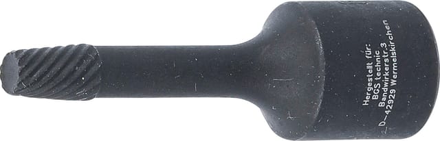 BGS Spiral Profil Steckschlüssel Einsatz Schraubenausdreher Antrieb Innenvierkant 10 Mm 3 8 Zoll 6 Mm 5281 6