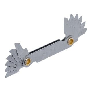 BGS Gewindeschablone 12 Blatt Metrisch 0 5 1 75 Mm 71039 12