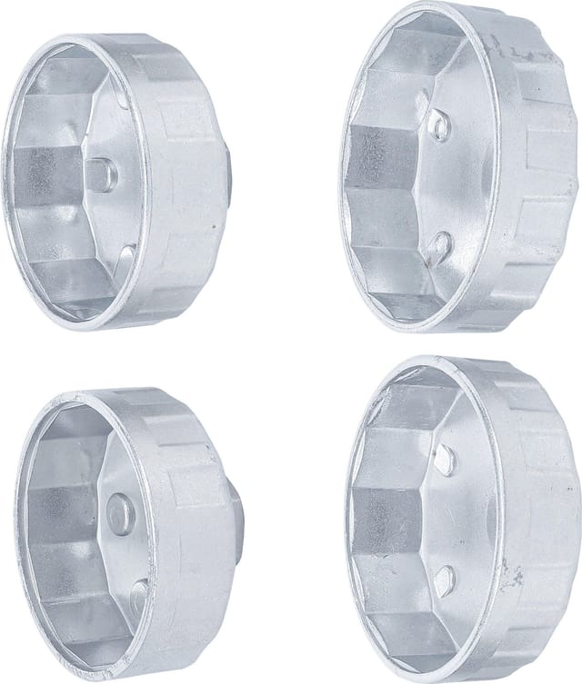 BGS 4Tlg Ölfilterkappen Satz 65 75 Mm 8384