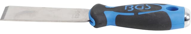 BGS Schaber Rostfrei Schwerer 2 Komponenten Gummigriff Mit Loch 3063