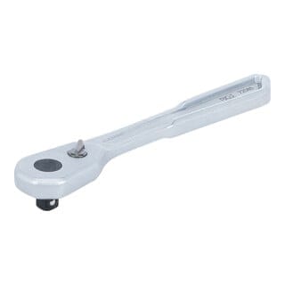 BGS Umschaltknarre Extra Flach Feinverzahnt Abtrieb Außenvierkant 6 3 Mm 1 4 Zoll 72085