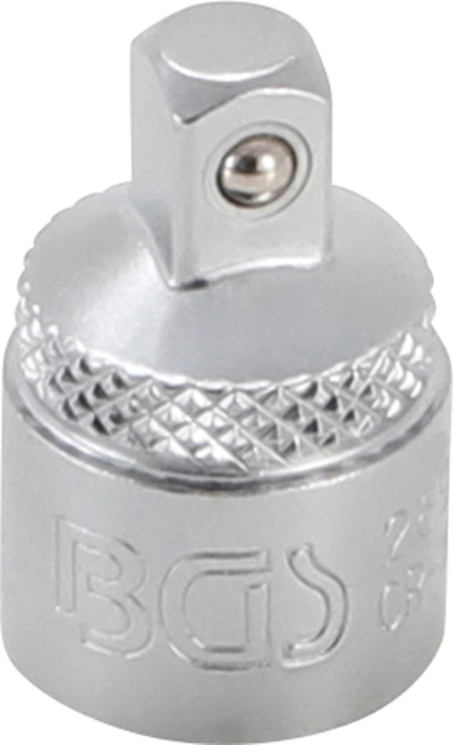 BGS Steckschlüssel Adapter Innenvierkant 10 Mm 3 8 Zoll Außenvierkant 6 3 Mm 1 4 Zoll 269