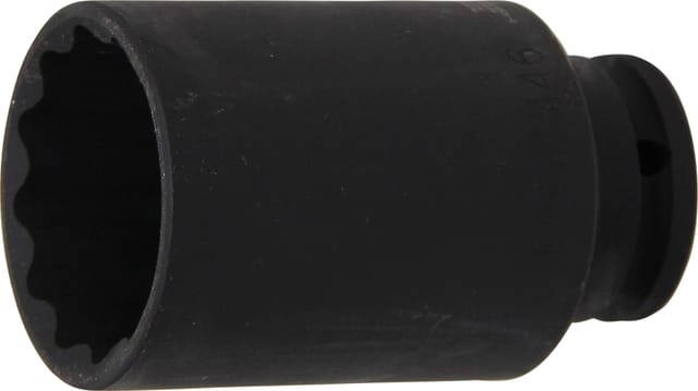 BGS Kraft Steckschlüssel Einsatz Zwölfkant Antrieb Innenvierkant 12 5 Mm 1 2 Zoll SW 46 Mm 5234