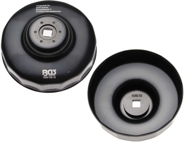 BGS Ölfilterschlüssel 15 Kant Ø 108 Mm Für Volvo Diesel 1039 108 15
