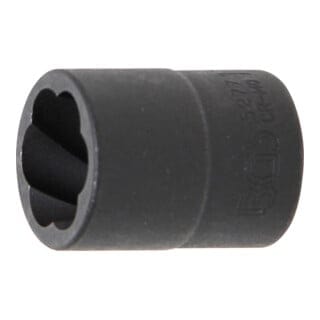BGS Spiral Profil Steckschlüssel Einsatz Schraubenausdreher Antrieb Innenvierkant 10 Mm 3 8 Zoll SW 17 Mm 5277