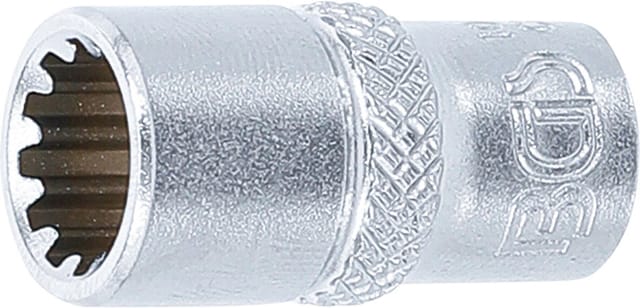 BGS Steckschlüssel Einsatz Gear Lock Antrieb Innenvierkant 6 3 Mm 1 4 Zoll SW 8 Mm 10108