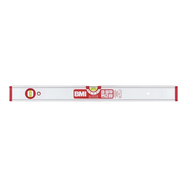 BMI Wasserwaage ALUSTAR 100Cm Alu Silber 0 5 Mm M 694100 E