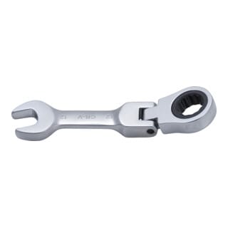 BGS Ratschenring Maulschlüssel Kurz Abwinkelbar SW 12 Mm 6912