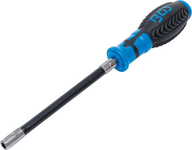 BGS Bit Schraubendreher Für Bits Mit Flexiblem Schaft Abtrieb Innensechskant 6 3 Mm 1 4 Zoll 7829