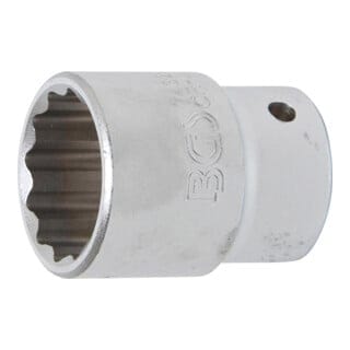BGS Steckschlüssel Einsatz Zwölfkant Antrieb Innenvierkant 20 Mm 3 4 Zoll SW 32 Mm 7432
